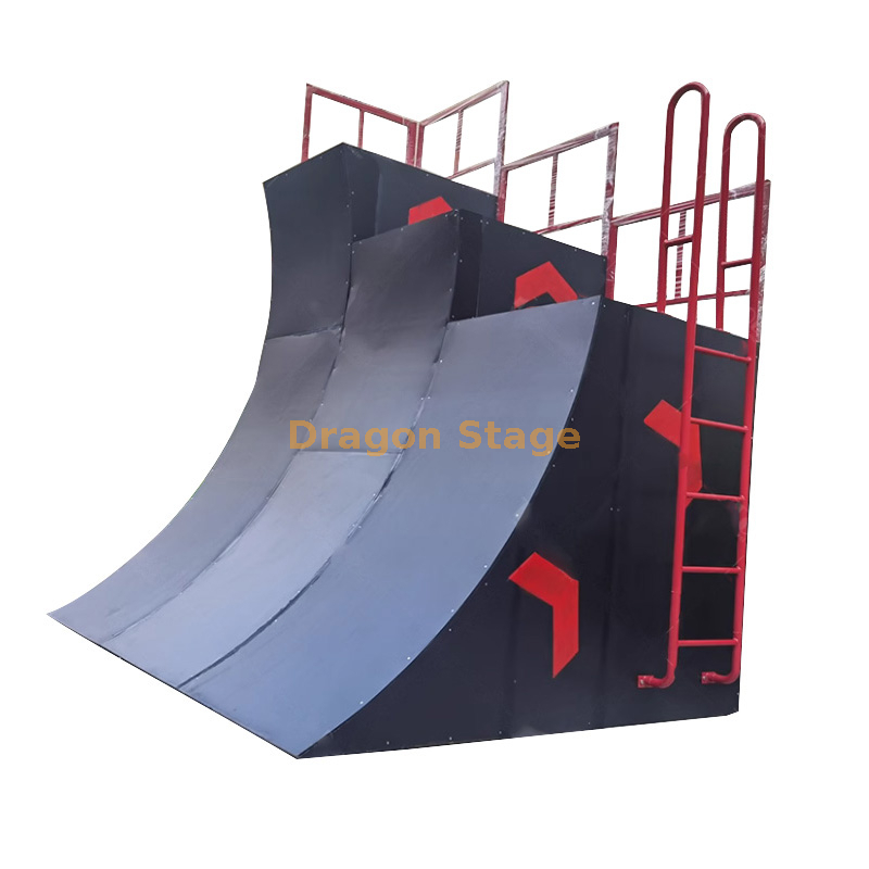 Sports Adventure Park 10 12 14 Feet Climbing Curved Wall