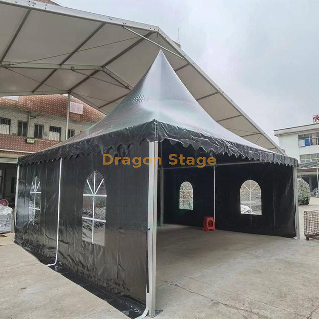 10*10ft 16*16ft 20*20ft 33*33ft Aluminium Frame Square Pagoda Tent Commercial Event Reception Room Canopy