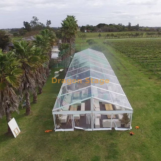 10*20m 15*30m 30*50m Transparent Wedding Party Clear Event Marquee Tent