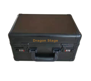 Black Party Aluminum Storage Flight Case with Foam