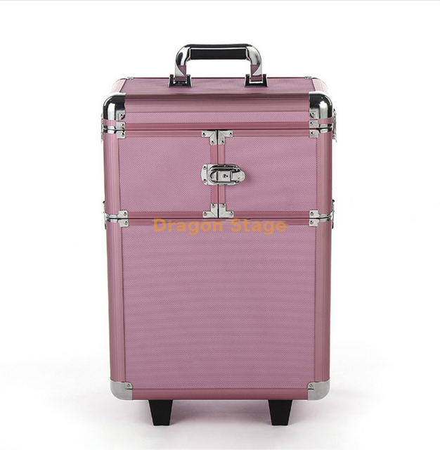 Beautiful Party Aluminium Makeup Cosmetic Case With Lock