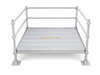 2x2m Ringlock Socially Distanced Concert Audience Platform with Guardrails