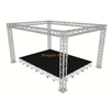4×3×3m Aluminum Portable Stage Truss System with Roof & Platform (Mini Stage Rig)
