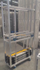 Aluminum Custom Made Cable Ramp Cart / Aluminum Industrial Material Handling Cart
