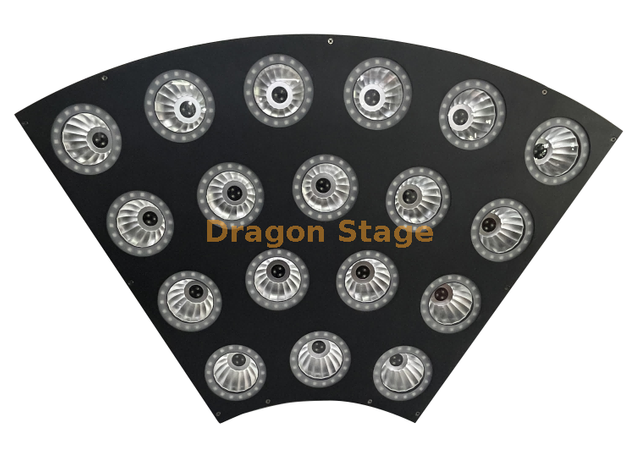 18 Beads Fan-shaped LED Matrix Lights