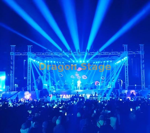 Outdoor Big Event Lighting Truss System 30x20x12m