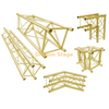 Aluminum Golden Paint Truss Components