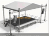 11x7x7m Peak Roof Truss System with Dual 2m Speaker Wings (7m Height, Aluminum Spigot Truss)