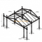 24x24x9m Large Outdoor Concert Stage Roof Truss System with Side Wings – Heavy Duty Aluminum Alloy Peak Roof Assembly