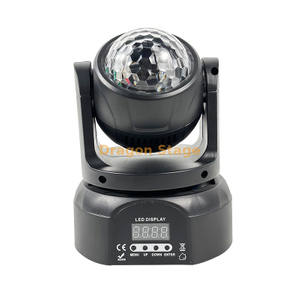 LED Battery Powered Wireless DMX Moving Head Light | RGBW Stage Lighting
