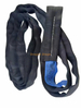 2T/3T 2m/3m Length High-quality Black Spanset Polyester Roundsling for lifting ground support 