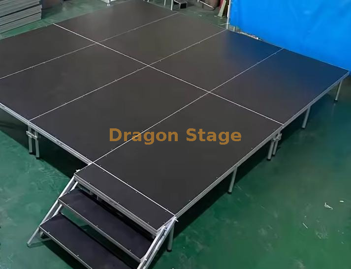 6 leg Event Staging 2.44x1.22m