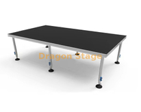 6 Legs Portable Event Stage Dj Table Stage Platform 1.5x1m