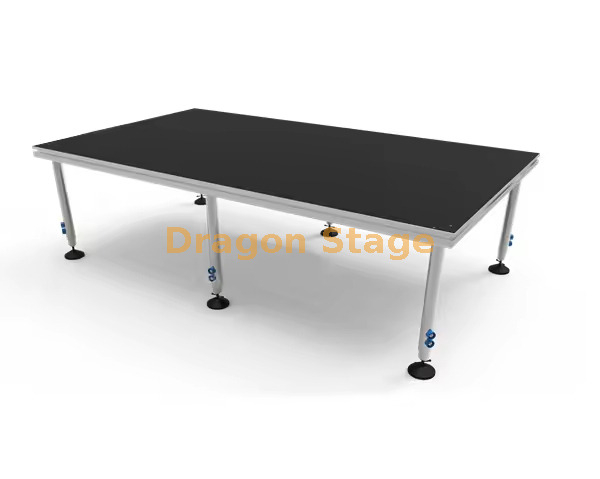 6 Legs Portable Event Stage Dj Table Stage Platform 1.5x1m
