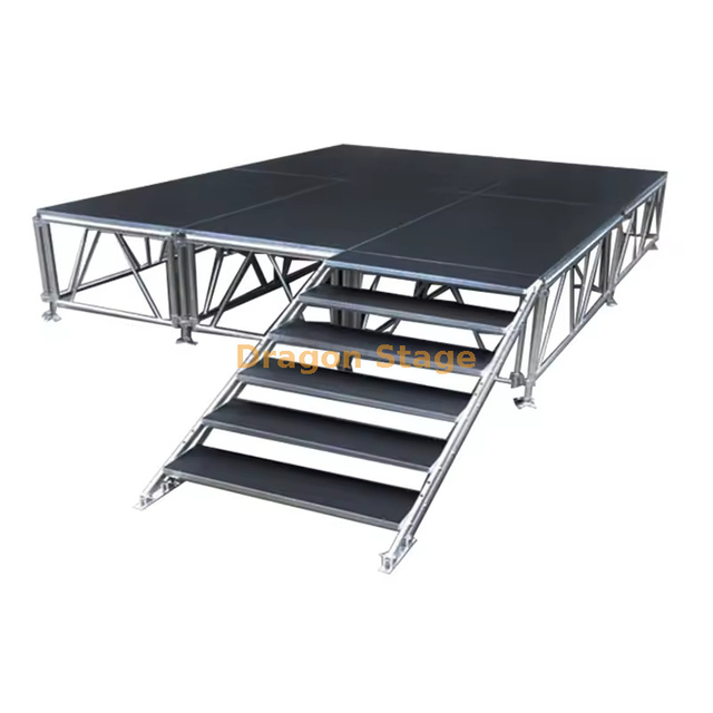 Aluminum Frame Structure Performance Truss Stage 4x3m