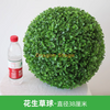 Simulated Plant Grass Ball Milan Ball Plastic Green Plant Ceiling Decoration Fake Flowers and Peanuts Grass Ball - Diameter 38 cm