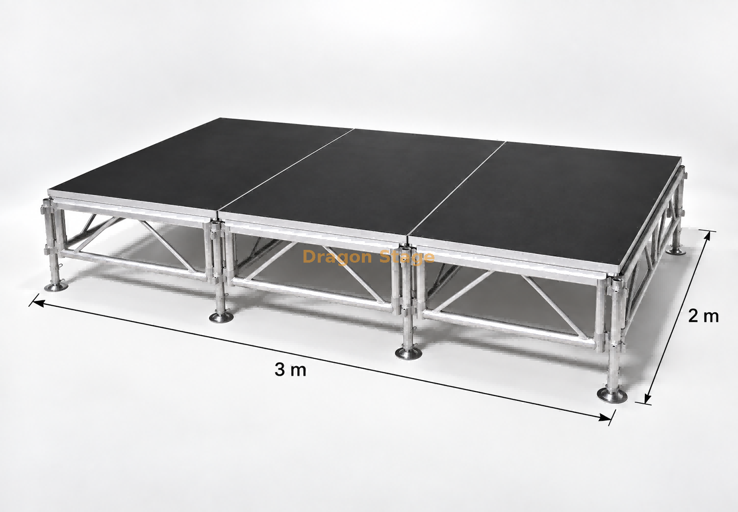 Mobile Modular Mini Stage Platforms 3x2m 