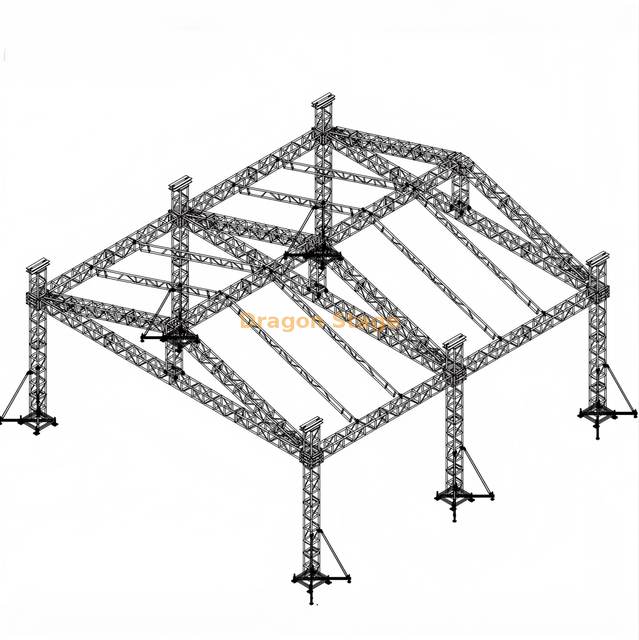 Outdoor Canopy Tent Truss System for Party Wedding Event 18x12x7m