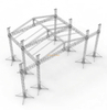 Aluminum Pitched Roof Truss for Concert Event 60x50x30ft 