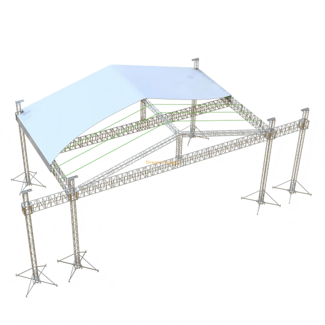 12x14m Outdoor Custom Aluminum Portable Church Stage 2020
