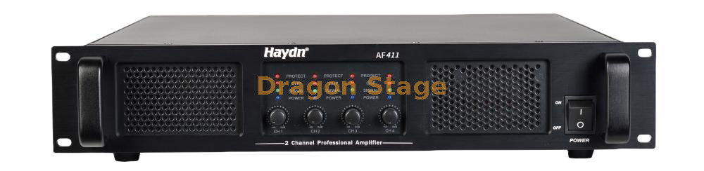 A430 A450 A470 Four Channel Power Amplifier Series | Professional Class AB Audio Amplifiers