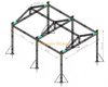 12x16x6m Professional Aluminum Triangular Roof Event Truss System