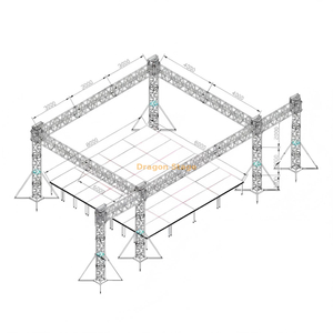 9x8x7m Music Audio Outdoor Light Church Sound Truss