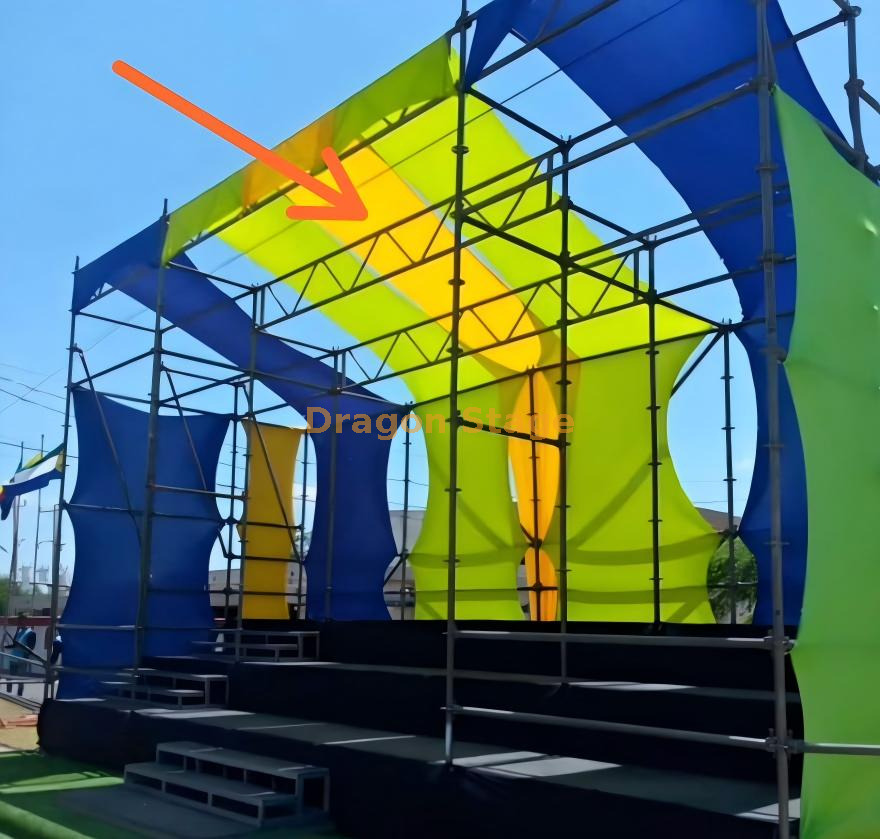 steel ladder for layher truss system