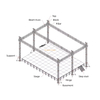 Bolt Square Truss for Outdoor Events 40x40x26ftt