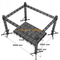 African Aluminum Standard Stage Truss for Open Air Crusade 8x6x6m