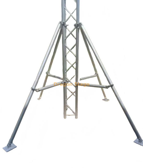 Aluminum Truss Ground Support Stabilizer Base with Outriggers