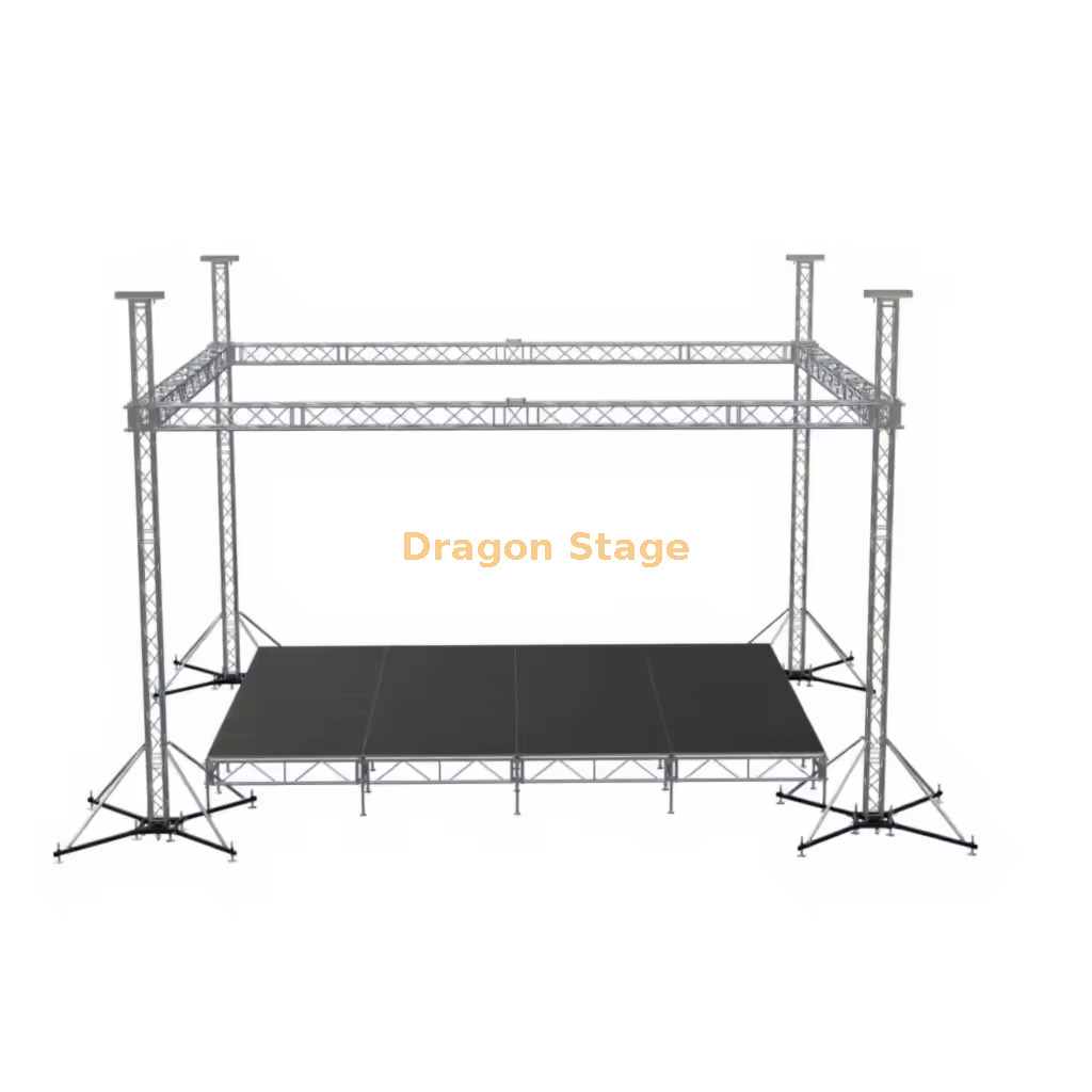 Lighting Event Spigot Stage Truss Roof System 18x11x10m