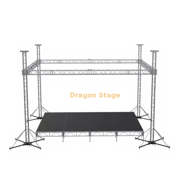 Lighting Event Spigot Stage Truss Roof System 18x11x10m