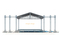 Aluminum Heavy Duty Speaker Lighting Roof Truss Stage 8x6x8m