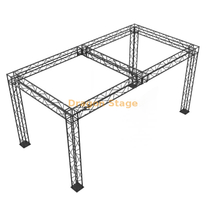 Led Square Lighting Spigot Aluminum Lighting Truss 6x3x3m