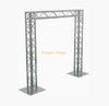 3.6m Aluminum Goal Post Truss System (290mm Spigot Truss with 1x1m Steel Base, 2.4m Height)