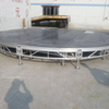 Red Import Acrylic Round Stage