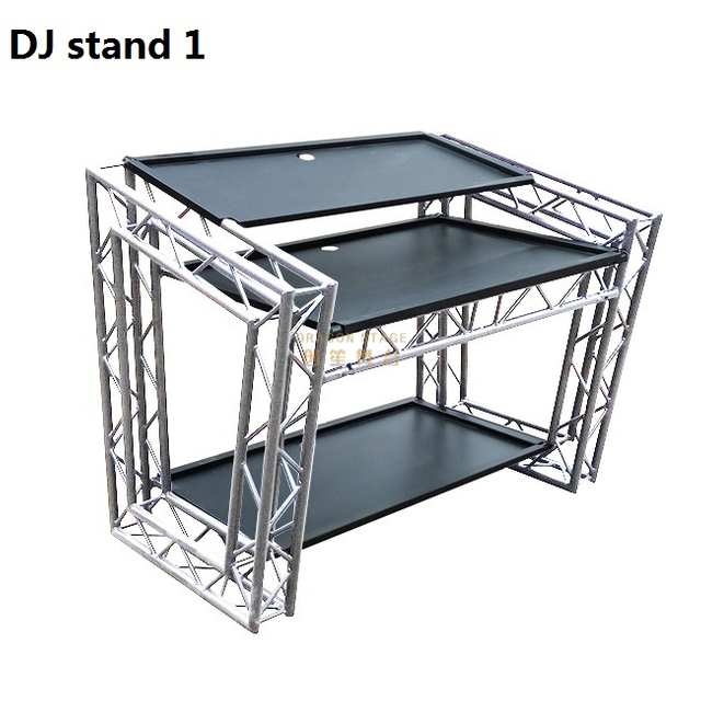 1/3 Aluminum Folding DJ Booth Custom-made Truss Table DJ Table for Event