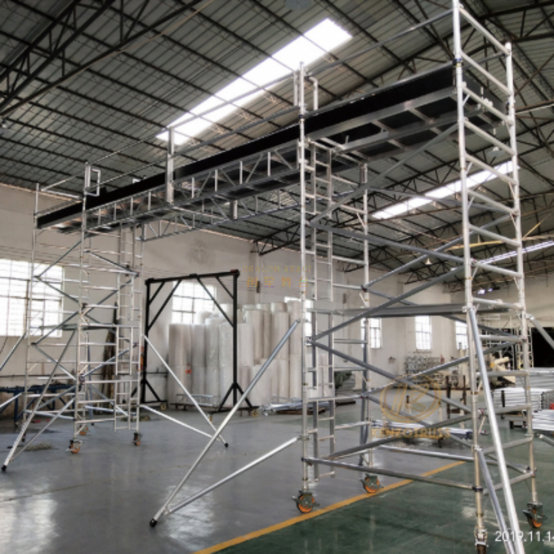what are advantages of aluminum alloy scaffolding comparing with steel scaffold