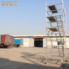 Unit Mobile Double scaffolding with step ladder