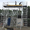 Mobile Scaffolding with Long Working Platform