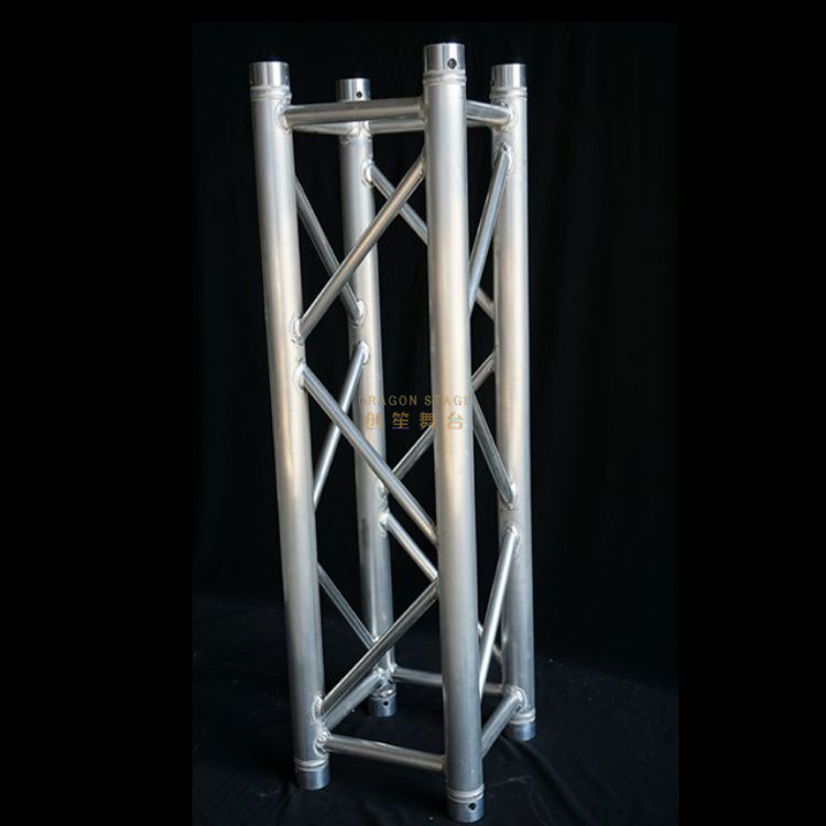 Aluminum Alloy Straight Spigot Square Box Global Truss F34 0.5m 1m 1.5m 2m 2.5m 3m / 1.64ft 3.28ft 4.92ft 6.56ft 8.2ft 9.84ft