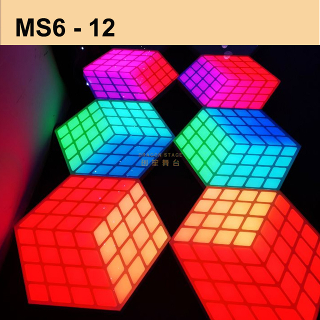 Magic Cube Event Lighting Hexagon LED Dance Floor - China Magic