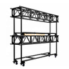 Mobile Portable Aluminum Pre-rig Truss for Supporting And Transporting Moving Heads with Wheels