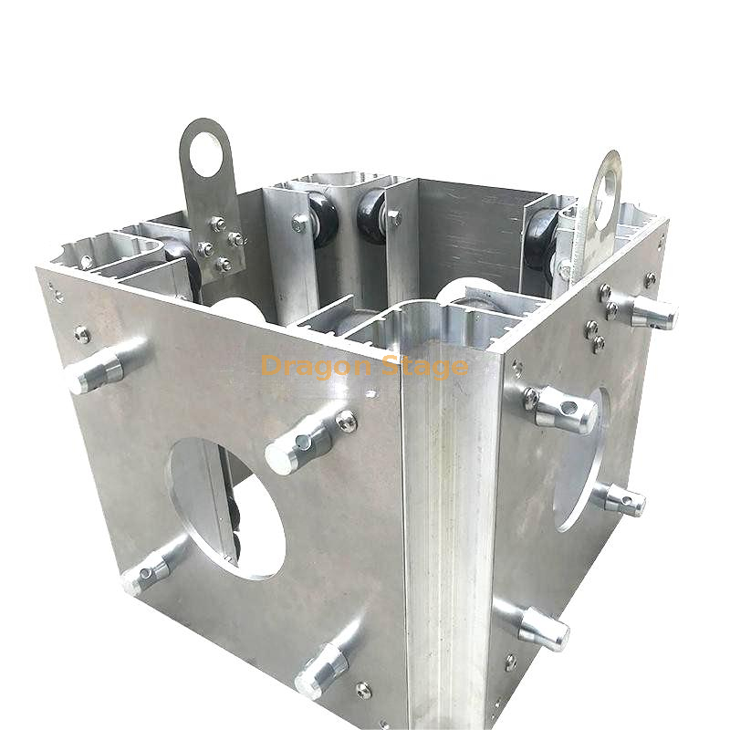 Ground Support Sleeve Block for F34 Truss Pillar Connecting F34 And F44 Truss Beam (1)