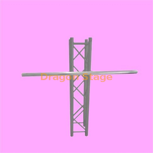 Aluminum 60" Truss Extension Pole with Dual Welded Clamps for Lighting