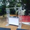 Aluminum Mobile Portable Mini Truss Booth for Dj Event