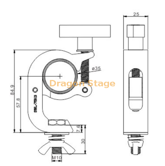 3503 lighting clamp