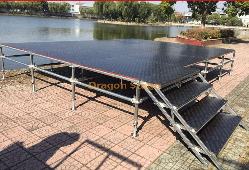 Steel Scaffolding Layher Truss Stage 12.2x8.54m