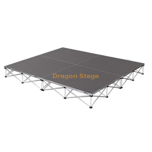Easy Aluminum Folding Stage 4x4ft Nonslip Waterproof Riser Stage Platform